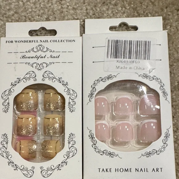 Beautiful Nail Press on Toe Nail Collection Set - Picture 2 of 4